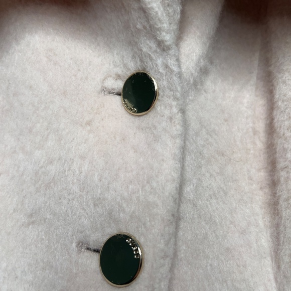 Guess LA Los Angeles Blush Wool Blend Pea Coat NWT Women’s Size XL - Picture 3 of 10